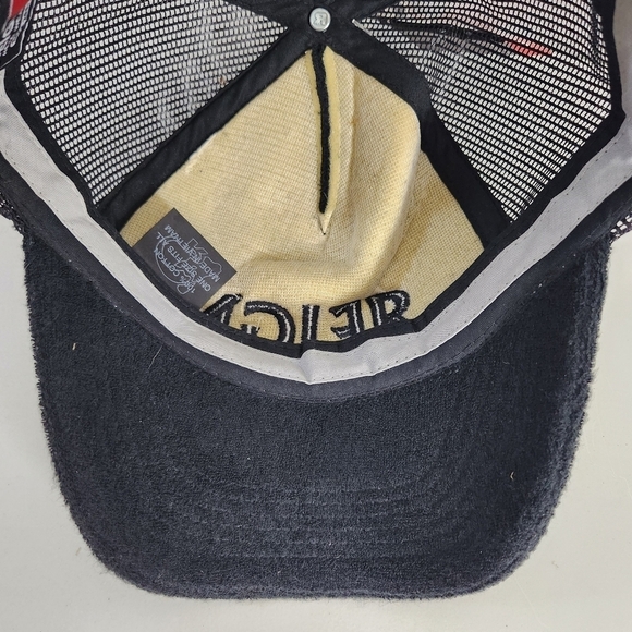 Reign Mens Black Terry Cloth Snapback Trucker Hat-NWT - Picture 10 of 12